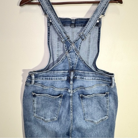 Silver Jeans Co. Denim Overalls Size 28 Distressed - Picture 8 of 14